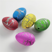 (60개세트) 미니 공룡알 키우기 1P 어린이집 유치원 과학 교구 부화 화석 다이노 발굴 무배, 랜덤(60개세트)