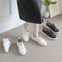 올리 알린 여성 주얼리 벨크로 스니커즈 3cm