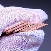 컴퓨터부품 구리 심 방열판 열 패드 시트 15x15mm 노트북 GPU CPU VGA 칩 컴퓨터 방열 구성 요소 a용 10 개, 01 0.1mm