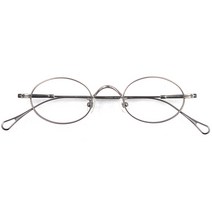 가볍고 얇은 티타늄 프레임 안경 프레임 남녀 복고풍 작은 타원형 안경