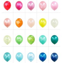 크리스마스 장식 은은한 펄풍선 100p 축하풍선 100일, 그래스그린