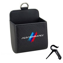 송풍구거치대BMW 성능 X1 X3 X4 X5 X6 M1 자동차 액세서리 보관 가방 에어 벤트 걸이 상자 안경 전화 홀더, 01 black-A1