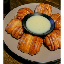 1+1 중국 청도스타일 꽃빵 총3kg 대용량 고추잡채 연유 튀김 술안주, 3kg, 2개