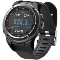 프리 다이버 시계 스킨 스쿠버 수중 잠수 컴퓨터 장비, 검은색