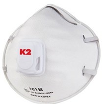 K2 세이프티 안면부 여과식 방진마스크 1급 (KM-101)-1박스10개