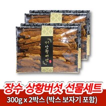 국내 국산 국내산 장수 상황버섯 목질진흙버섯 차 선물세트 명절 설 구정 추석 부모님 시댁 거래처 선물용, 300g x 2박스