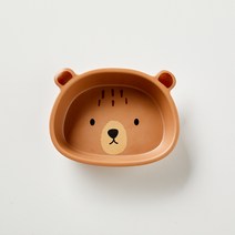 모던하우스 파티애니멀스 멜라민 곰모양 볼 KI0121020, 1개, 사진참조