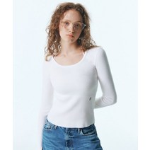 시티브리즈 23FW 스트랩 니트 아이보리 CTF3