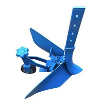 농업 농사 경운기 관리기 배토기 고랑 밭갈이 농기계, 바퀴가 달린 조정 가능한 오프너, 1개