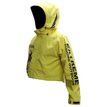 퀴마 JW-6801 웨이더 전용 숏 레인웨어 옐로우, 110