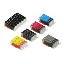 캐논 PGI-250 / CLI-251용 호환 카트리지, 26개 구성 (6카트리지 4세트 + PGBK 2개)