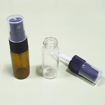 모든유통 유리 향수 스프레이 공병 투명 갈색 10ml