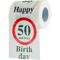 GOODS GADGETS 재미있는 화장지 50 번째 생일선물 생일 기념 선물, 1개, 40세