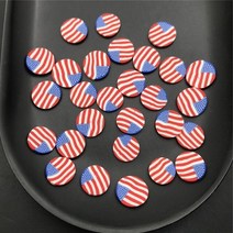 60g 미국 국기 Polymerclay 어린이 점토 뿌리 Diy/스크랩북 장식/공예 필러/공예 Diy 만들기/네일 아트, [10] 150g R B