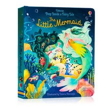 영어공부 언어발달 파닉스장난감 Peep ide Usborne 영어 교육 그림책 동화 이야기 학습 장난감 몬테소리 자료, [26] the little mermaid