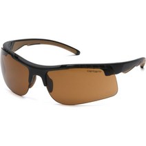 Carhartt Rockwood Safety Glasses 987542, Sandstone Bronze Anti-fog, Standard Packaging