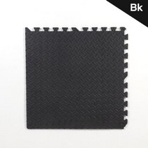 보온재 스포츠 보호 리프 그레인 바닥 매트 개 요가 피트니스 미끄럼 방지 접합 러그 두꺼운, Black+8pcs