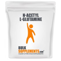 해외 BulkSupplements L-Glutamine Powder BCAA 글루타민, 3개