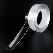 실리콘 양면테이프 B48 초강력 고스트 투명 초강력 겔 테이프 풍선만들기, 3cm*3m*1mm, 1개
