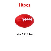 럭비공 이국적인 PU 느린 리바운드 럭비 폼 스폰지 솔리드 볼 포밍 스포츠 축구 스트레스, [08] w-8