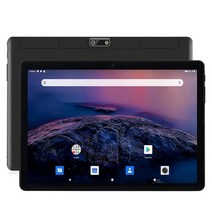 새로운 101 인치 태블릿 Pc 안드로이드 9 시스템 Google Play Octa 코어 블루투스 와이파이 3G 전화 4GB RA, 01 Black, 05 Add Keyboard 64G TF