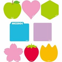 포코스 나노패드 NPS-01~08 탈부착 칼라보드 메모보드, 선택:NPS-08(튤립), 단품