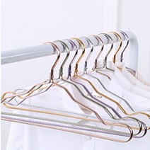 논슬립옷걸이5p 옷안늘어나는 목어깨 자국안남는, 로즈골드 5개입
