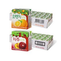 서울우유 오렌지나무 자두나무 150ml 24입 24입, 상세페이지 참조, 상세페이지 참조