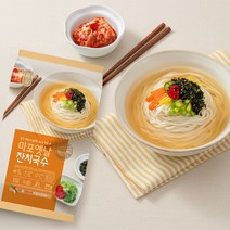 마포 옛날 잔치국수 372g 간편한 밀키트 육수포함 (2인분)