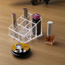 벌집몰 + 고급 립스틱 9칸 정리대 (9cmx6.5cm) 선정제품*_/^ 립스틱홀더 화장품정리대 H*NC/B:23 + WKK*L8/V, 1_BZ, 본상품선택_BZ