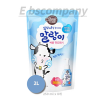 샤워메이트 말랑카우 핸드워시 리필, 2L, 2개