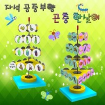 공중부양 자석 곤충 한살이 (1인용) 과학교구 자석교구 곤충 한살이 만들기