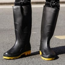 소포라 심플한 남자 레인 롱부츠 낚시신발 남성작업화 E-1689402, 265, 옐로우