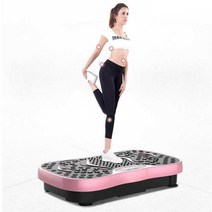쉐이크 보드 음파운동 홈트 뱃살 운동기구 덜덜이, 핑크