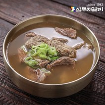 삼부자 뼈없는 갈비탕 800g x 10팩, 없음