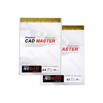 캐드마스터 트레싱지 85g A3/A4, A4(100매)(CA85/A4-100), A4