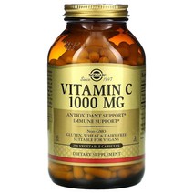 솔가 Solgar 비타민C 1 000mg 베지 캡슐 250정, 4개