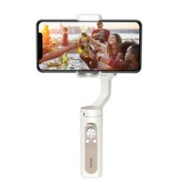 스마트폰팀벌 3축 hohem isteady x 스마트폰 스마트폰 짐벌 iphone11promax huawei p40용 3축 핸드헬드 스태빌라이저 samsung youtube, 하얀