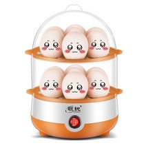 COSYEVNO 계란 삶는 기계 자동단전, 녹색 단일 레이어（작은 그릇 없음）, 1