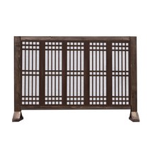 [생활의 지혜] 737-547 폭 147 x 높이 93 cm 원목 파티션. 양면 동일 디자인 찢김 방지 한지 사용 인테리어 파티션 생산 공장 비 규격 생산 가능