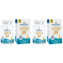 노르딕 오메가3 2X 얼티메이트 2150mg 레몬맛 60정 2개