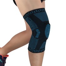 무릎 팔꿈치 보호대 1pc 무릎 패드 중괄호 스포츠 지원 Kneepad 남성 관절염 수호자 압축 슬리브, 03 네이비 블루_03 XL