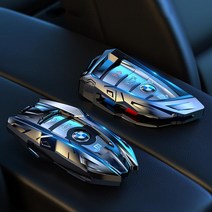 BMW 4시리즈 5시리즈 전용 F32 F33 F36 G22 G23 F07 F10 G30 로봇 키케이스 홀더 키링 지갑 커버 스마트키 액세서리 튜닝 몰딩용품, BMW신형_스페이스그레이