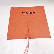 파워딜 Funssor 별관 K3 3D 프린터 베드 히터 AC (150x150mm)120/220V 300W 실리콘 빌드 플레이트 히트 가, 02 220V