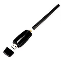 USB 무선 어댑터 300Mbps 300M WiFi Lan 네트워크 카드 IEEE 802.11b/g/n 안테나 노트북 PC 데스크탑 컴퓨터 액세서리
