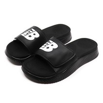 남녀공용 푹신한 이중쿠션 남성 여성 벨크로 쿠션 슬리퍼 빅사이즈 사무실화 KS006