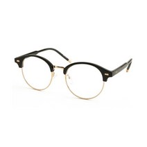 블루라이트차단안경 연예인하금테안경 가벼운 메탈코패드 동그란 하금테