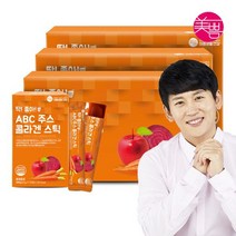 미쁨생활건강 딱좋아 ABC주스 콜라겐 젤리스틱 20g 3박스 총 180포, ABC 콜라겐 젤리스틱3박스 180포
