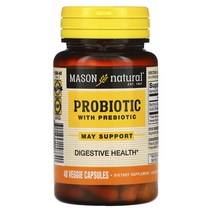 메이슨 내추럴 프로바이오틱 with Prebiotic 40 Veggie Capsules