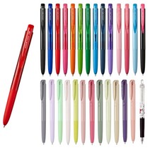 유니볼 시그노 노크식 RT1볼펜 UMN-155 0.28 0.38, 2.시그노노크식볼펜0.38mm, 레드